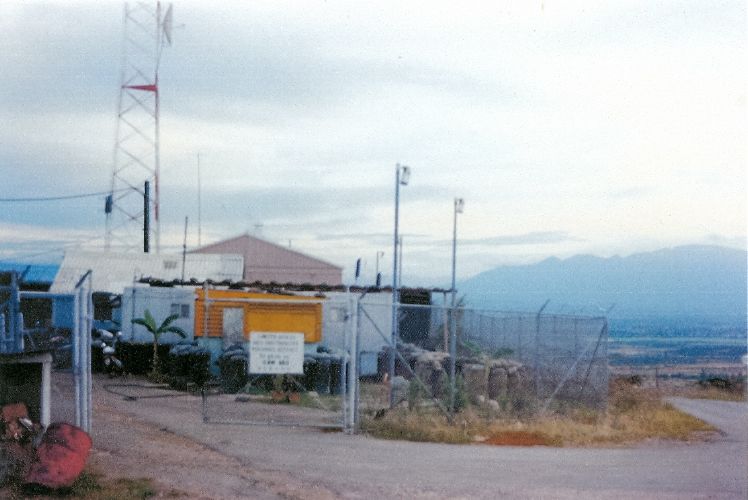 Microwave Facility at the top of Nui Dat